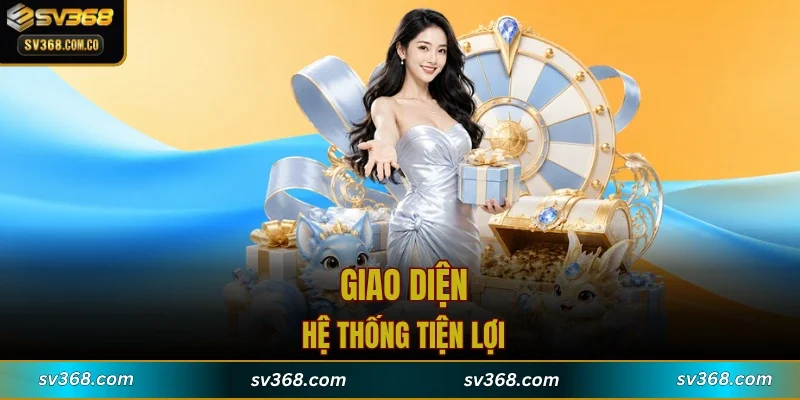 Giao diện hệ thống tiện lợi
