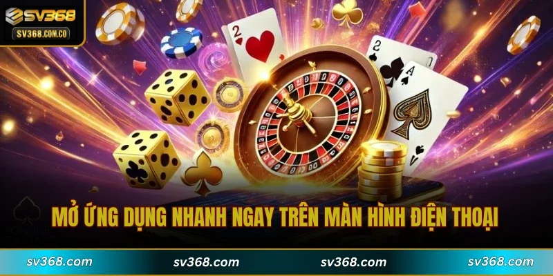 Mở ứng dụng nhanh ngay trên màn hình điện thoại
